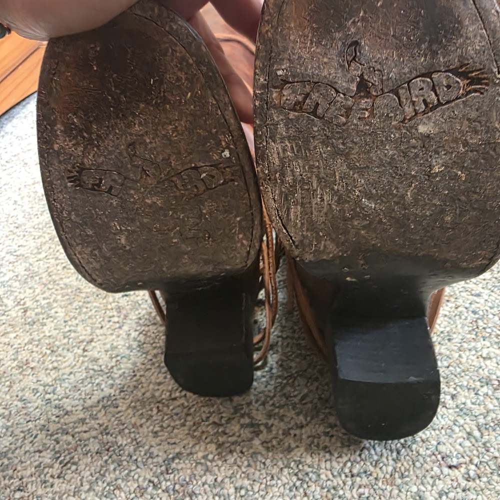 Brown Leather Freebird Coal Boots - Picture 3 of 3